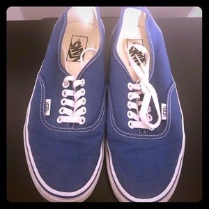 SOLD Blue Vans Sneakers
